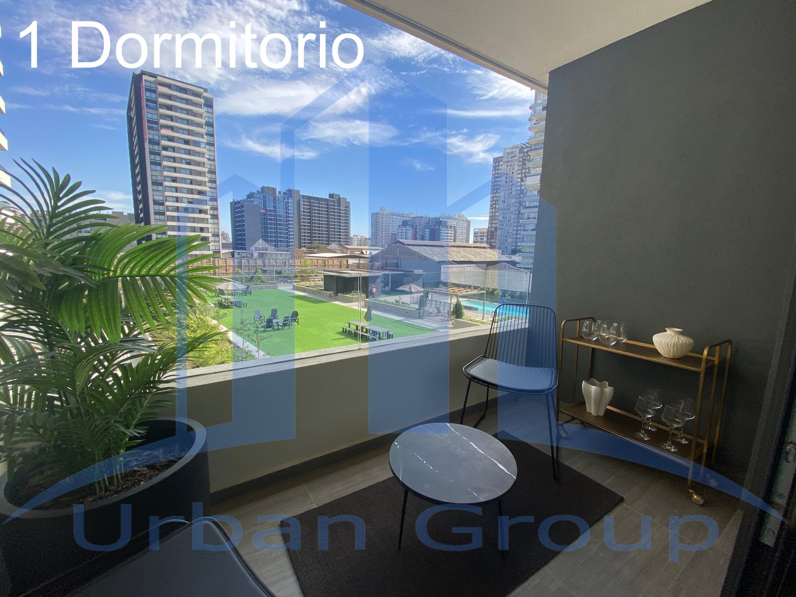 NUEVO - 1 D -  PRECIOSO - PISCINA - METRO IRARRAZAVAL